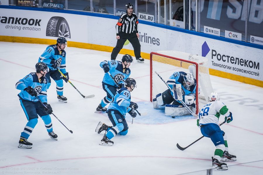 Фото Хоккейная «Сибирь» победила «Салават Юлаев» на третьем матче в плей-офф 35