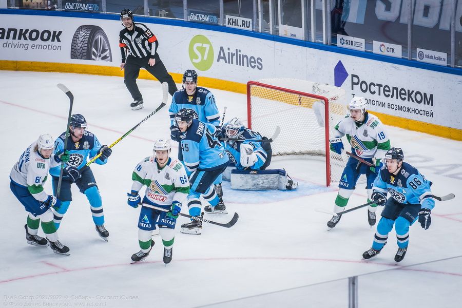 Фото Хоккейная «Сибирь» победила «Салават Юлаев» на третьем матче в плей-офф 33