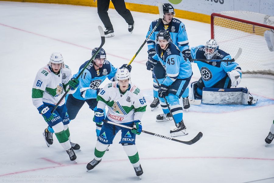 Фото Хоккейная «Сибирь» победила «Салават Юлаев» на третьем матче в плей-офф 32