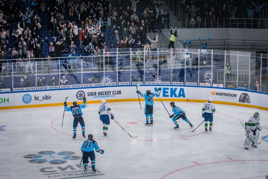 Фото Хоккейная «Сибирь» победила «Салават Юлаев» на третьем матче в плей-офф 22