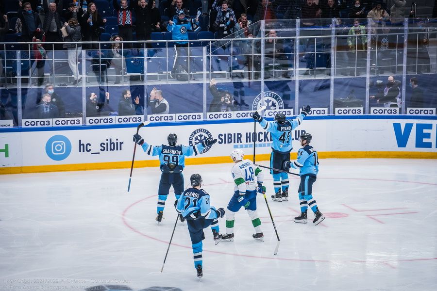 Фото Хоккейная «Сибирь» победила «Салават Юлаев» на третьем матче в плей-офф 21
