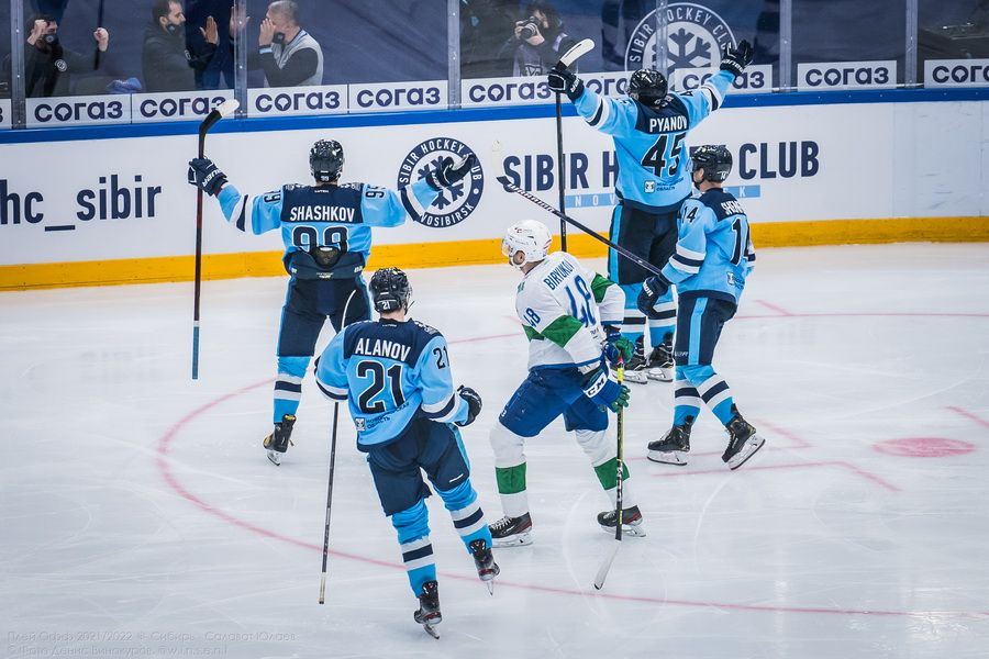 Фото Хоккейная «Сибирь» победила «Салават Юлаев» на третьем матче в плей-офф 20