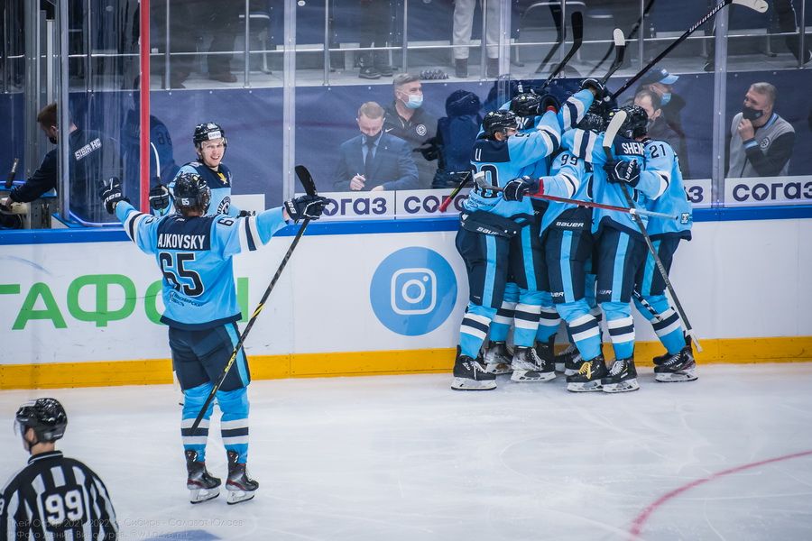 Фото Хоккейная «Сибирь» победила «Салават Юлаев» на третьем матче в плей-офф 15