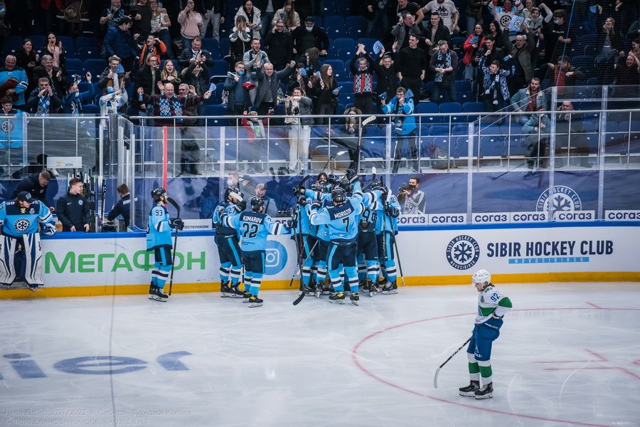 Фото Хоккейная «Сибирь» победила «Салават Юлаев» на третьем матче в плей-офф 13