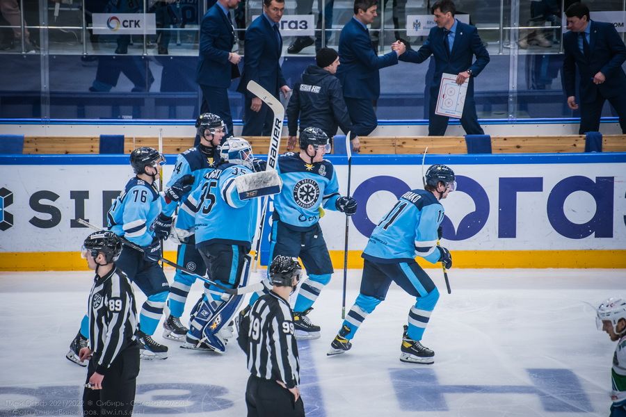 Фото Хоккейная «Сибирь» победила «Салават Юлаев» на третьем матче в плей-офф 11