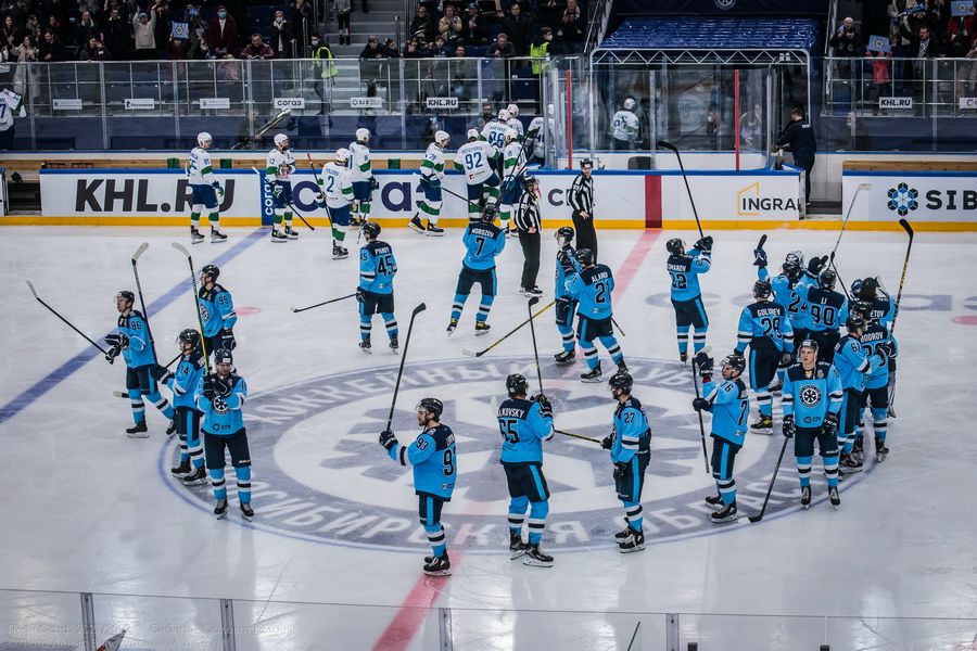 Фото Хоккейная «Сибирь» победила «Салават Юлаев» на третьем матче в плей-офф 4