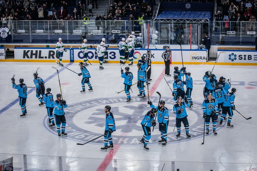 Фото Хоккейная «Сибирь» победила «Салават Юлаев» на третьем матче в плей-офф 3