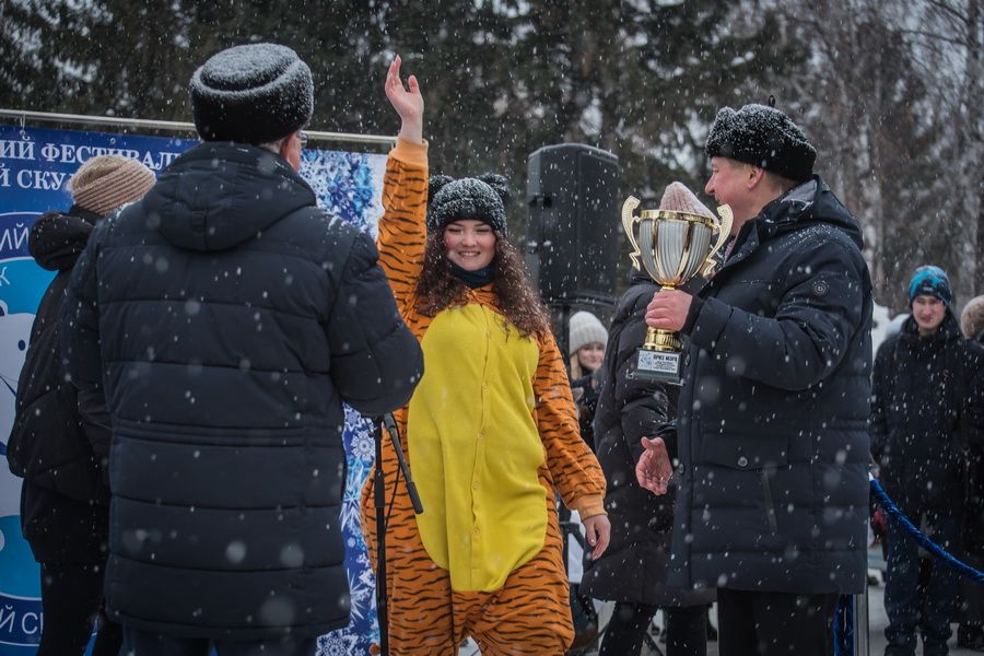Фото «Мотивы Сибири»: в Новосибирске выбрали лучшую снежную скульптуру 119