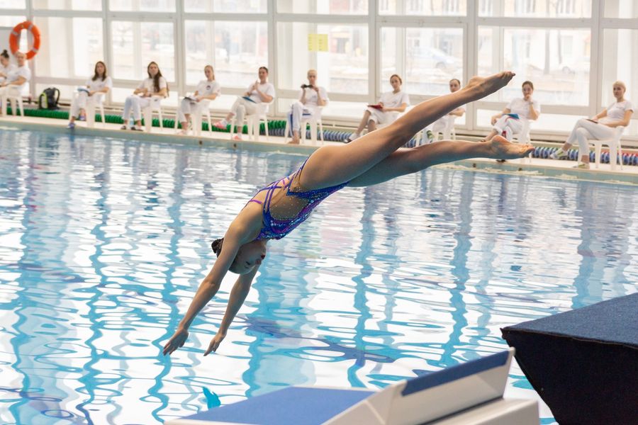 Фото Просто добавь воды: всероссийские соревнования по синхронному плаванию прошли в Новосибирске 14