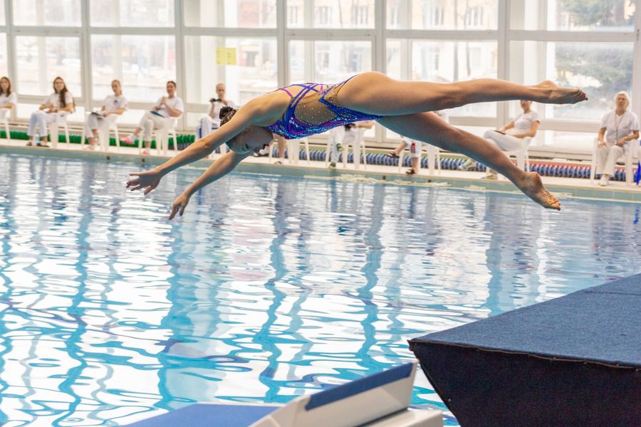 Фото Просто добавь воды: всероссийские соревнования по синхронному плаванию прошли в Новосибирске 20