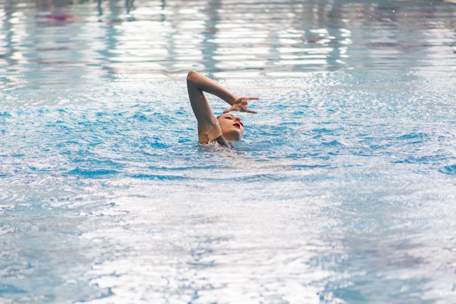 Фото Просто добавь воды: всероссийские соревнования по синхронному плаванию прошли в Новосибирске 6
