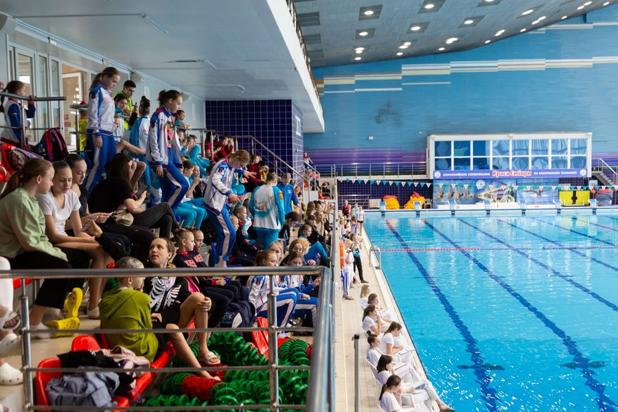 Фото Просто добавь воды: всероссийские соревнования по синхронному плаванию прошли в Новосибирске 12