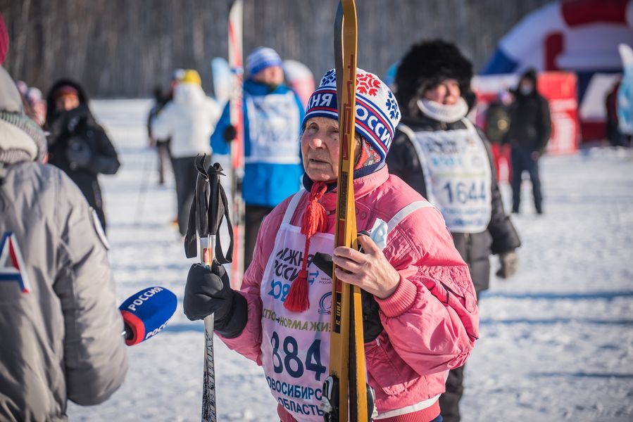 Фото Мороз и лыжи: «Лыжню России» проехали жители Новосибирска 3