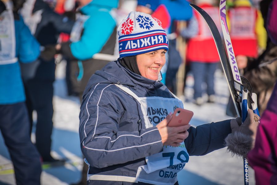 Фото Мороз и лыжи: «Лыжню России» проехали жители Новосибирска 9
