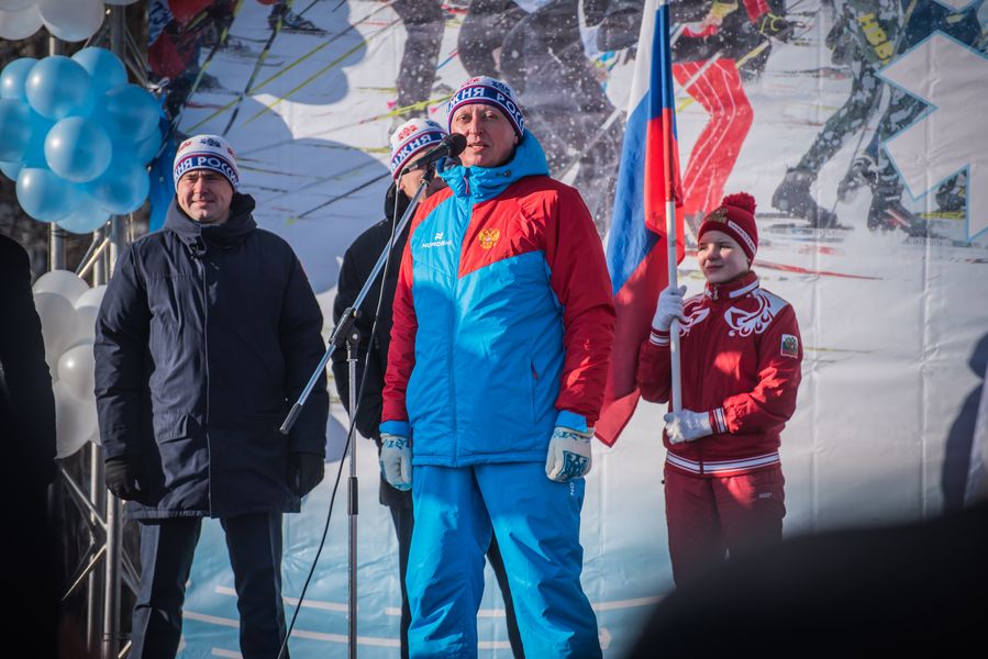 Фото Мороз и лыжи: «Лыжню России» проехали жители Новосибирска 17