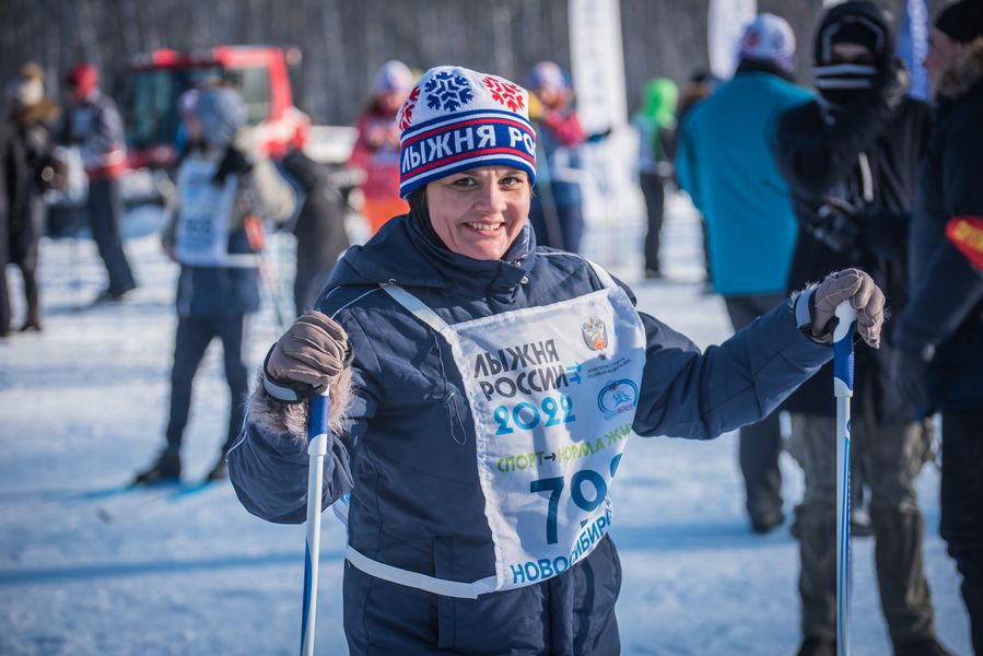 Фото Мороз и лыжи: «Лыжню России» проехали жители Новосибирска 22