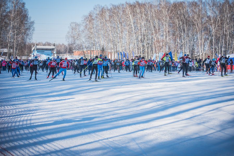 Фото Мороз и лыжи: «Лыжню России» проехали жители Новосибирска 28