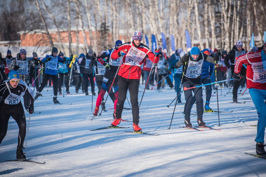 Фото Мороз и лыжи: «Лыжню России» проехали жители Новосибирска 29
