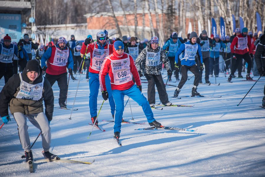 Фото Мороз и лыжи: «Лыжню России» проехали жители Новосибирска 30
