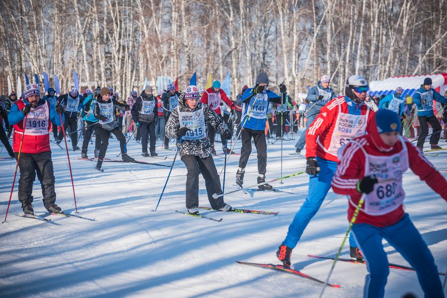 Фото Мороз и лыжи: «Лыжню России» проехали жители Новосибирска 31