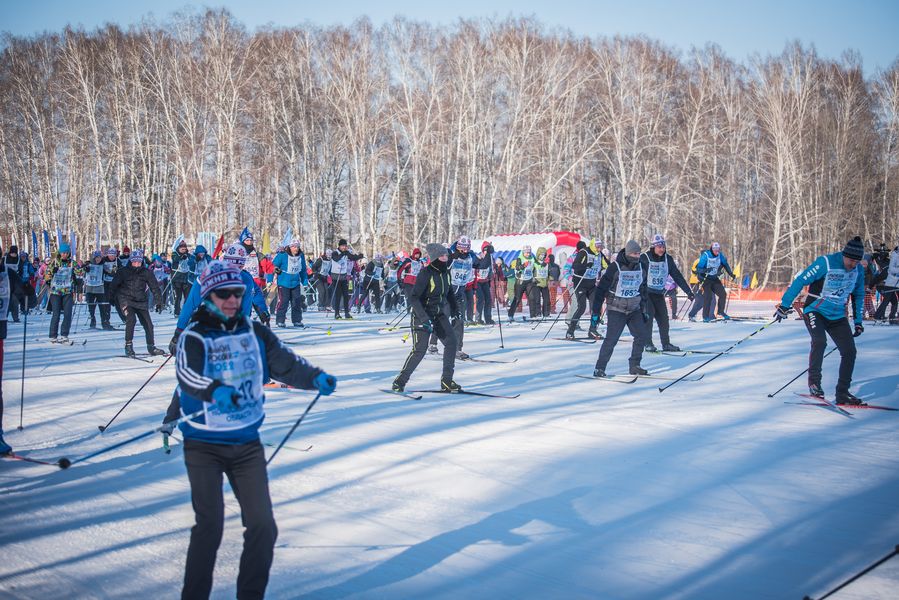 Фото Мороз и лыжи: «Лыжню России» проехали жители Новосибирска 32