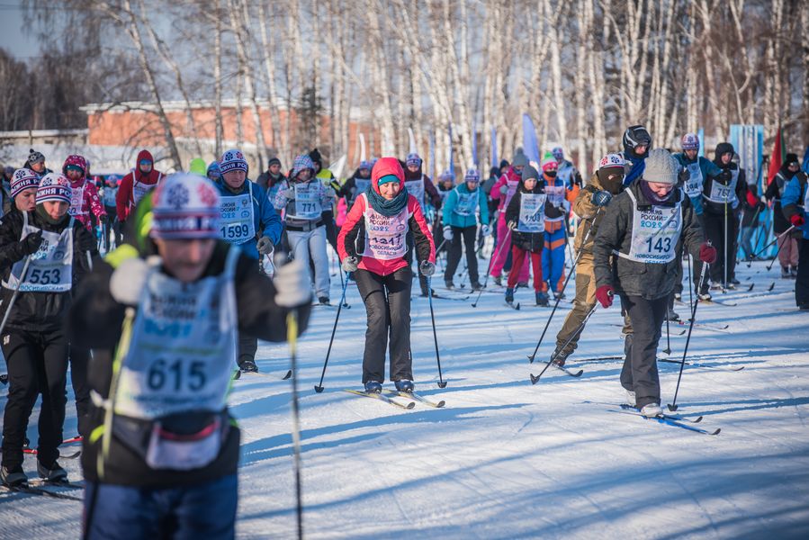 Фото Мороз и лыжи: «Лыжню России» проехали жители Новосибирска 35