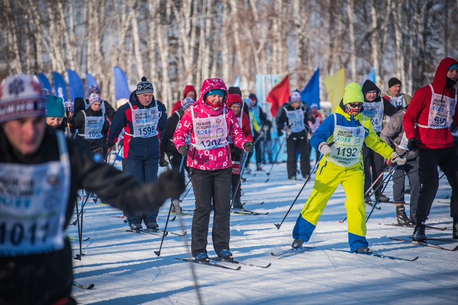 Фото Мороз и лыжи: «Лыжню России» проехали жители Новосибирска 39