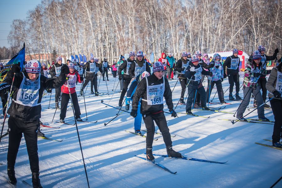 Фото Мороз и лыжи: «Лыжню России» проехали жители Новосибирска 42