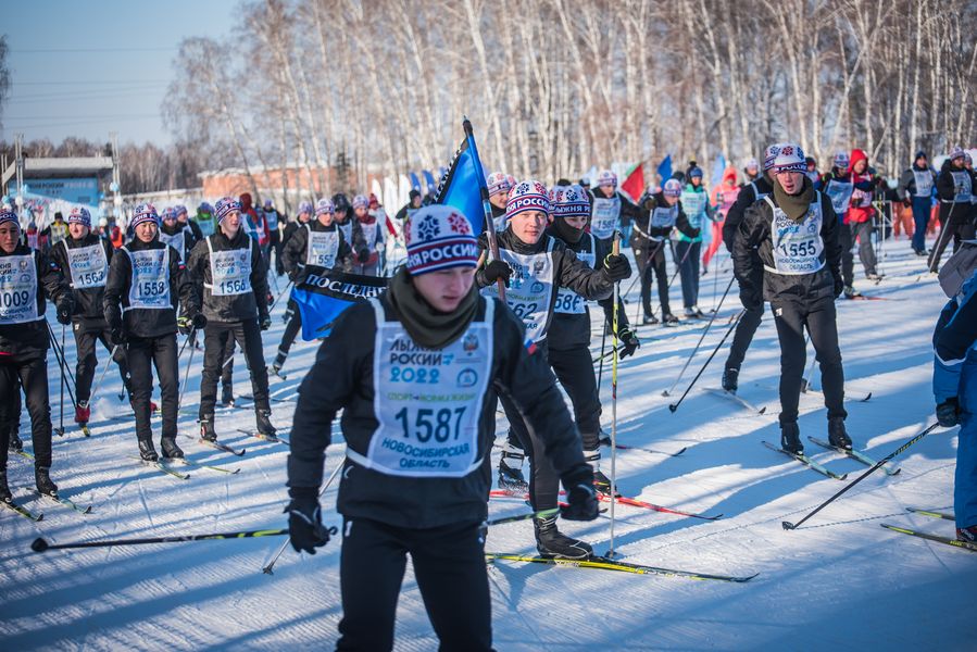Фото Мороз и лыжи: «Лыжню России» проехали жители Новосибирска 43
