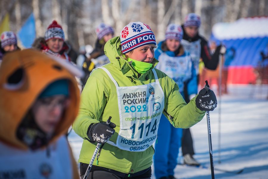 Фото Мороз и лыжи: «Лыжню России» проехали жители Новосибирска 47
