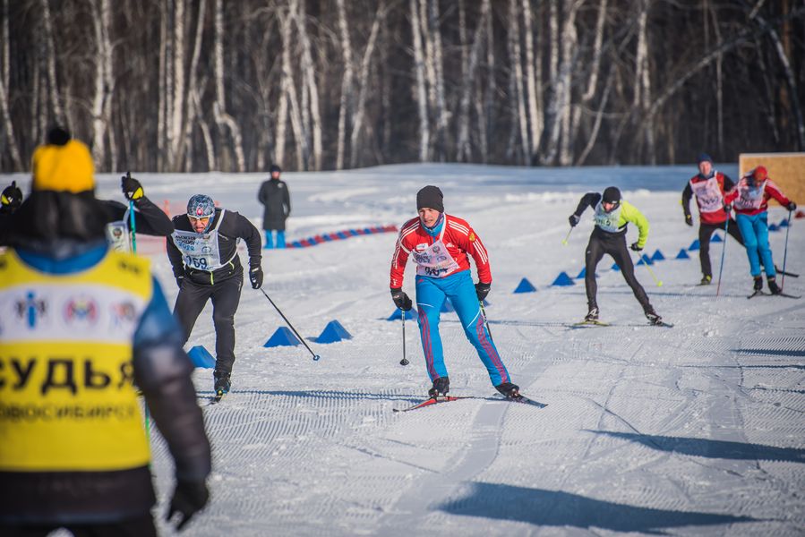 Фото Мороз и лыжи: «Лыжню России» проехали жители Новосибирска 60
