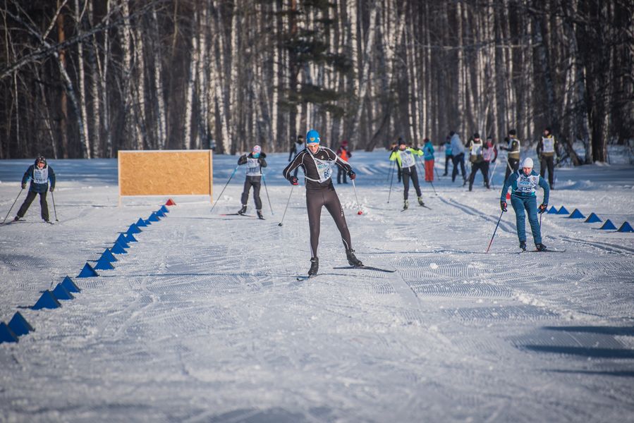 Фото Мороз и лыжи: «Лыжню России» проехали жители Новосибирска 70