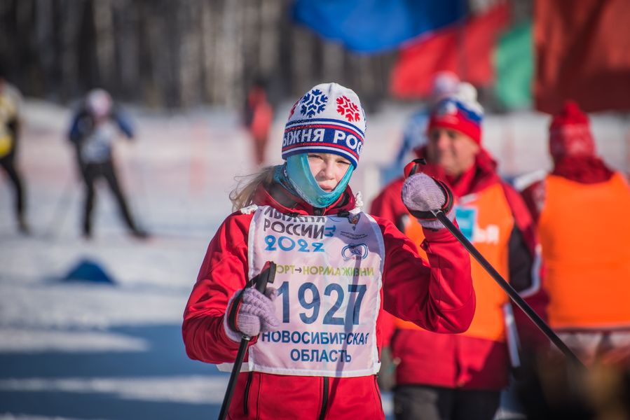 Фото Мороз и лыжи: «Лыжню России» проехали жители Новосибирска 84