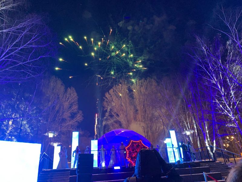 Фото Снежинка не растает: в Новосибирск привезли символ новогодней столицы России 52