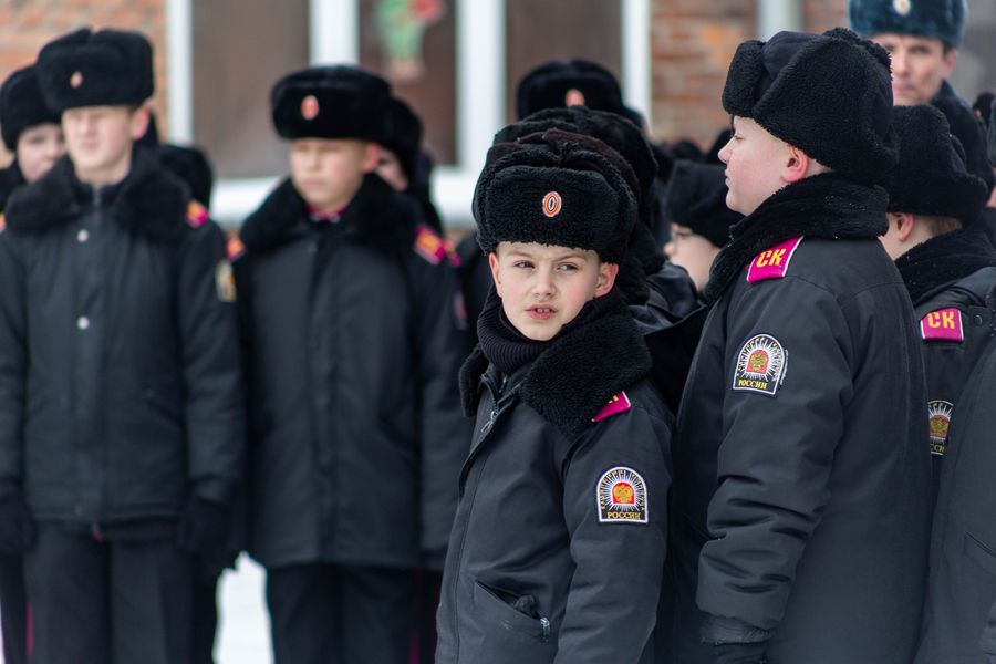 Фото Новосибирские кадеты приняли участие в параде в честь Дня защитника Отечества 10