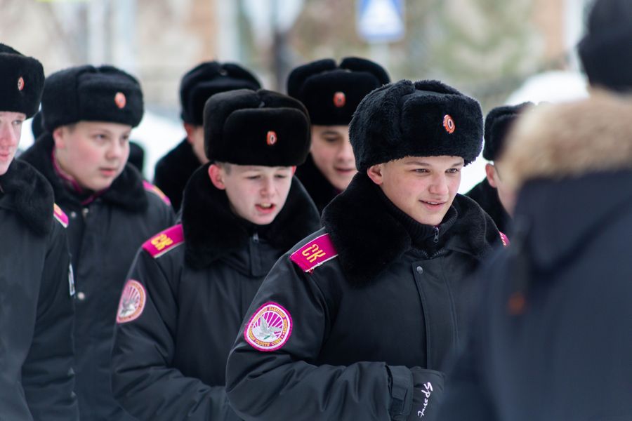 Фото Новосибирские кадеты приняли участие в параде в честь Дня защитника Отечества 23
