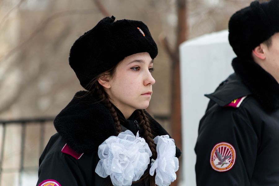 Фото Новосибирские кадеты приняли участие в параде в честь Дня защитника Отечества 33