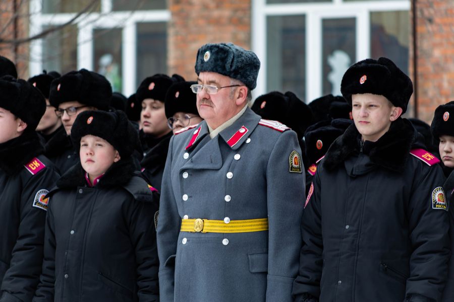Фото Новосибирские кадеты приняли участие в параде в честь Дня защитника Отечества 36