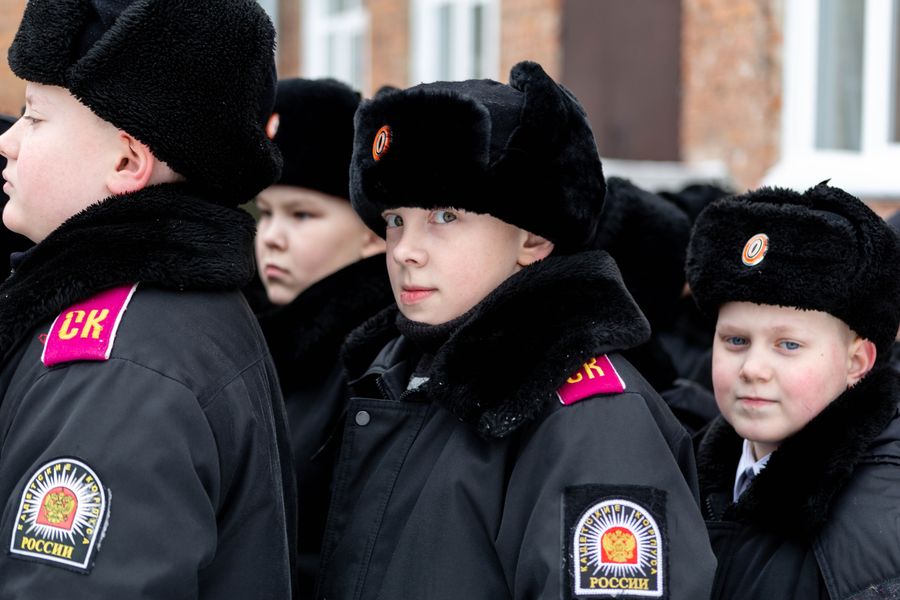 Фото Новосибирские кадеты приняли участие в параде в честь Дня защитника Отечества 43