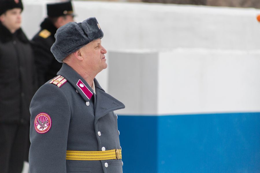 Фото Новосибирские кадеты приняли участие в параде в честь Дня защитника Отечества 47