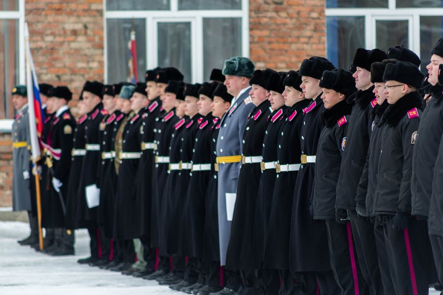 Фото Новосибирские кадеты приняли участие в параде в честь Дня защитника Отечества 19