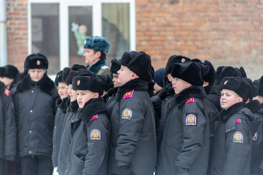 Фото Новосибирские кадеты приняли участие в параде в честь Дня защитника Отечества 28
