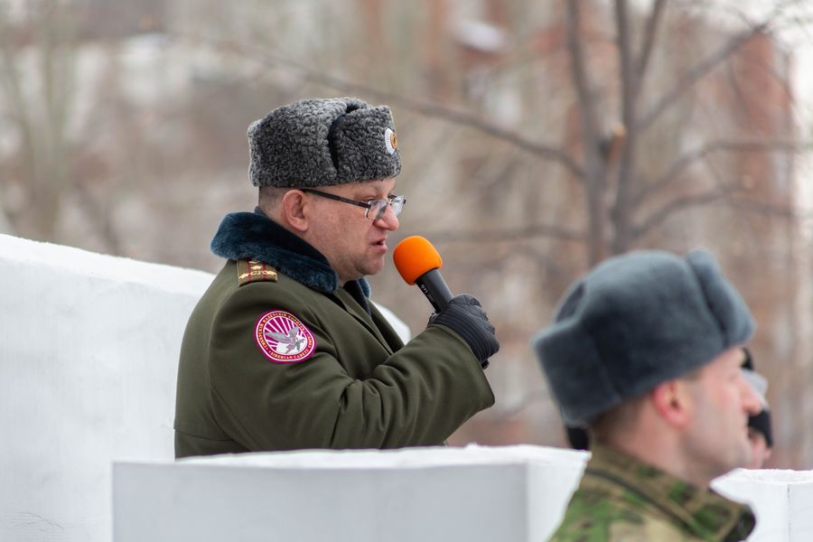 Фото Новосибирские кадеты приняли участие в параде в честь Дня защитника Отечества 41