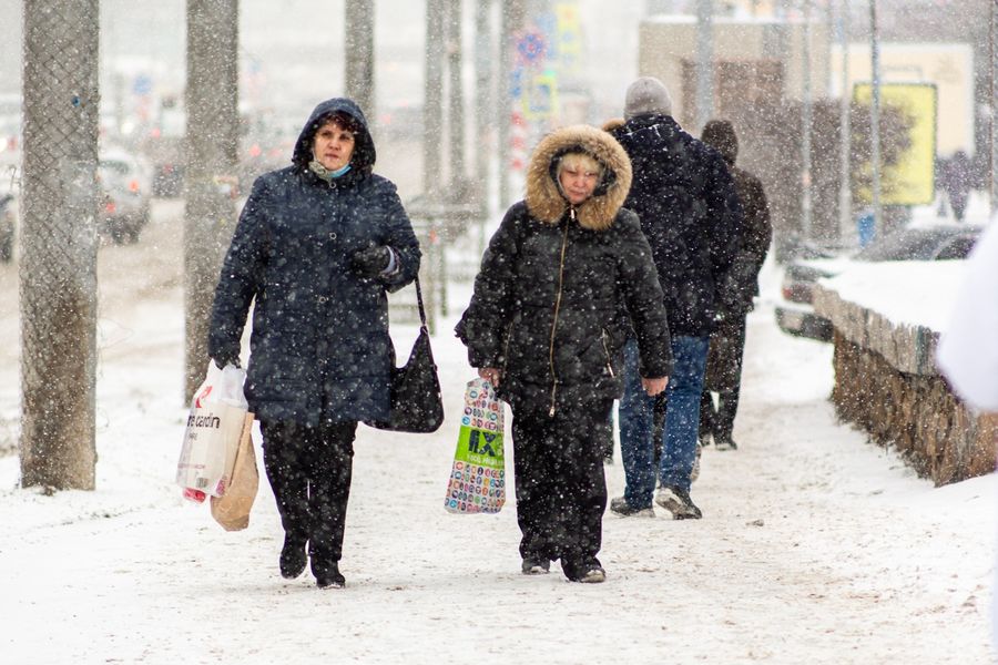 Фото Снега мало не бывает: зима вернулась в Новосибирск 6