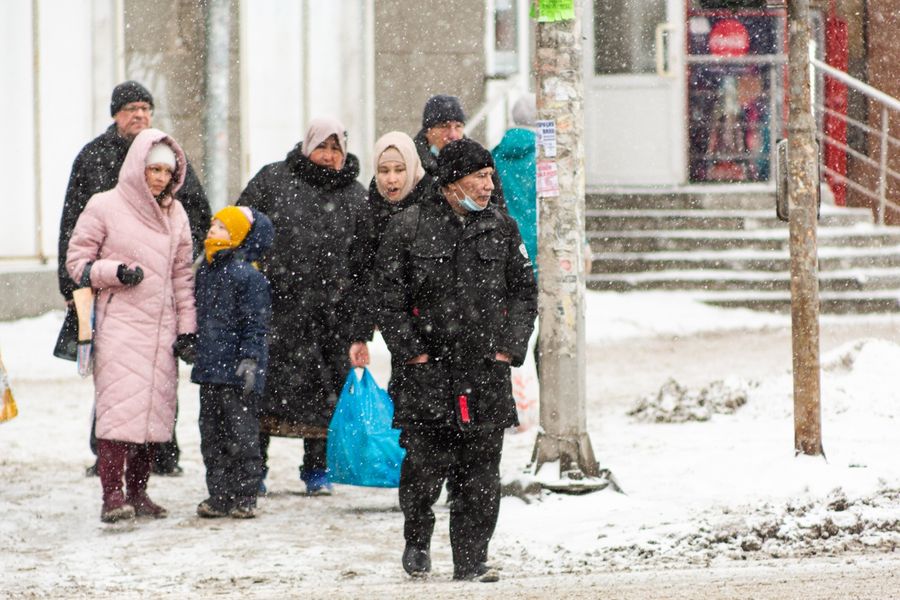 Фото Снега мало не бывает: зима вернулась в Новосибирск 11
