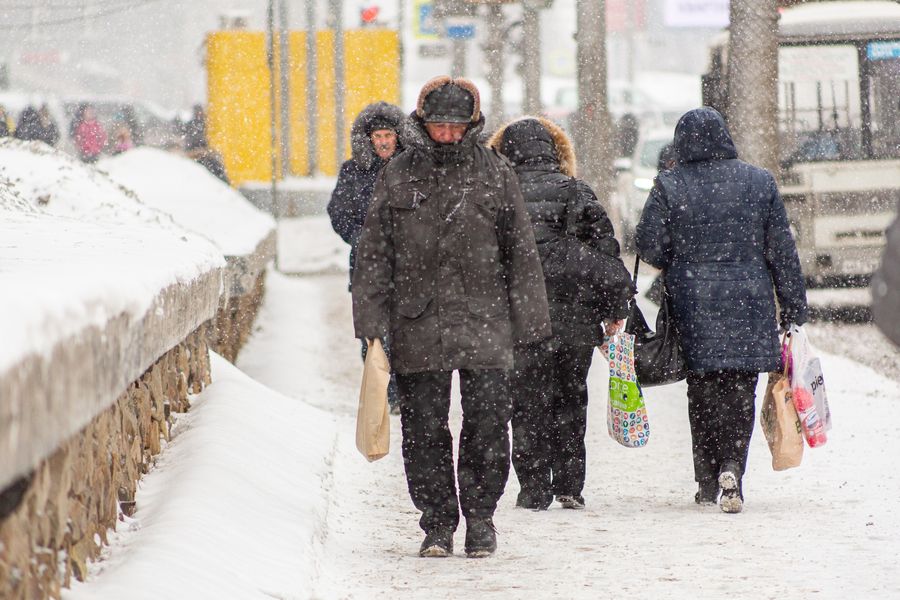 Фото Снега мало не бывает: зима вернулась в Новосибирск 13