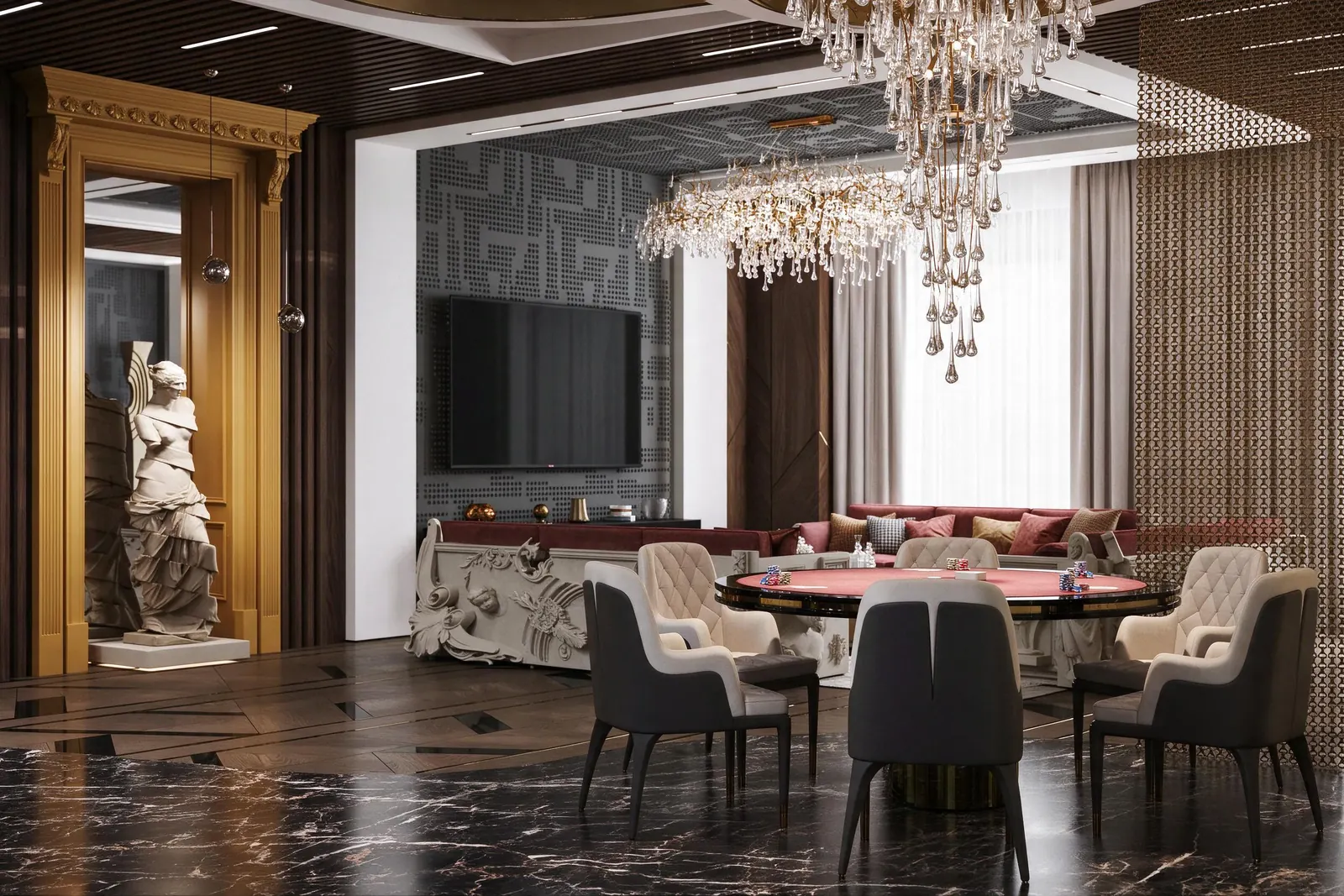 6-комнатная квартира 1 000 м² в ЖК «Снегири Эко»