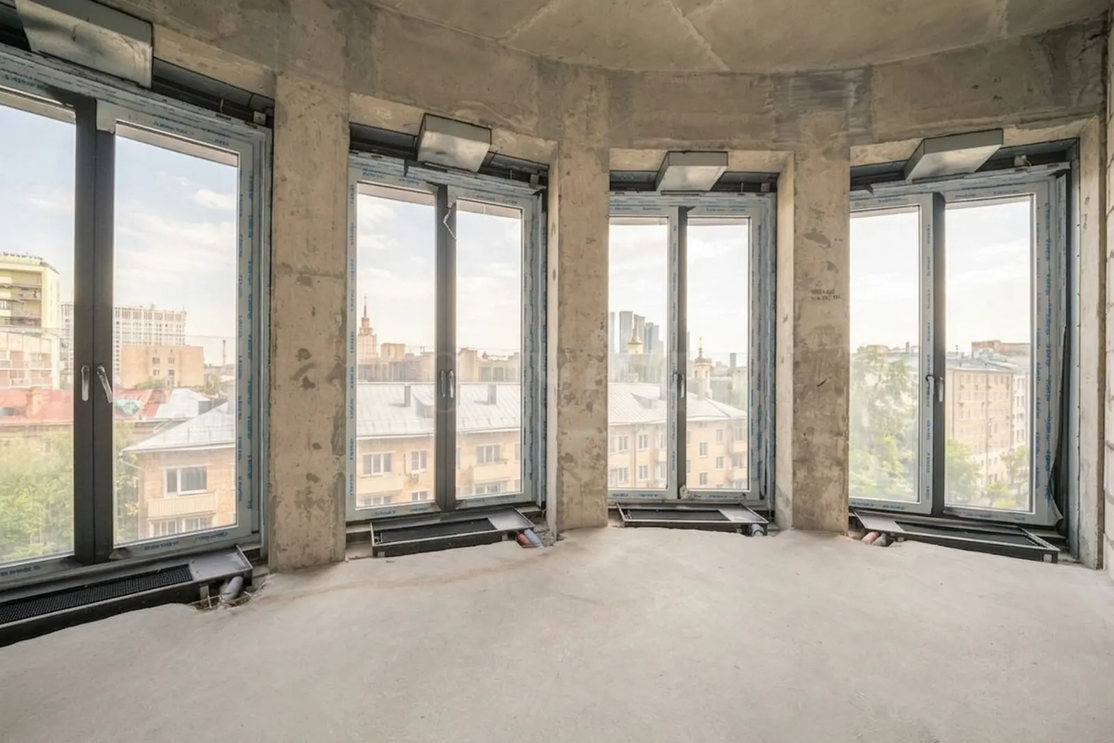 3-комнатная квартира 90,5 м² в ЖК «SkyView»