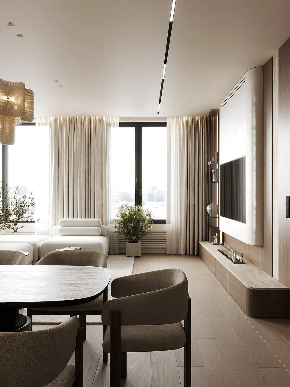 3-комнатная квартира 130,2 м² в ЖК «Событие»