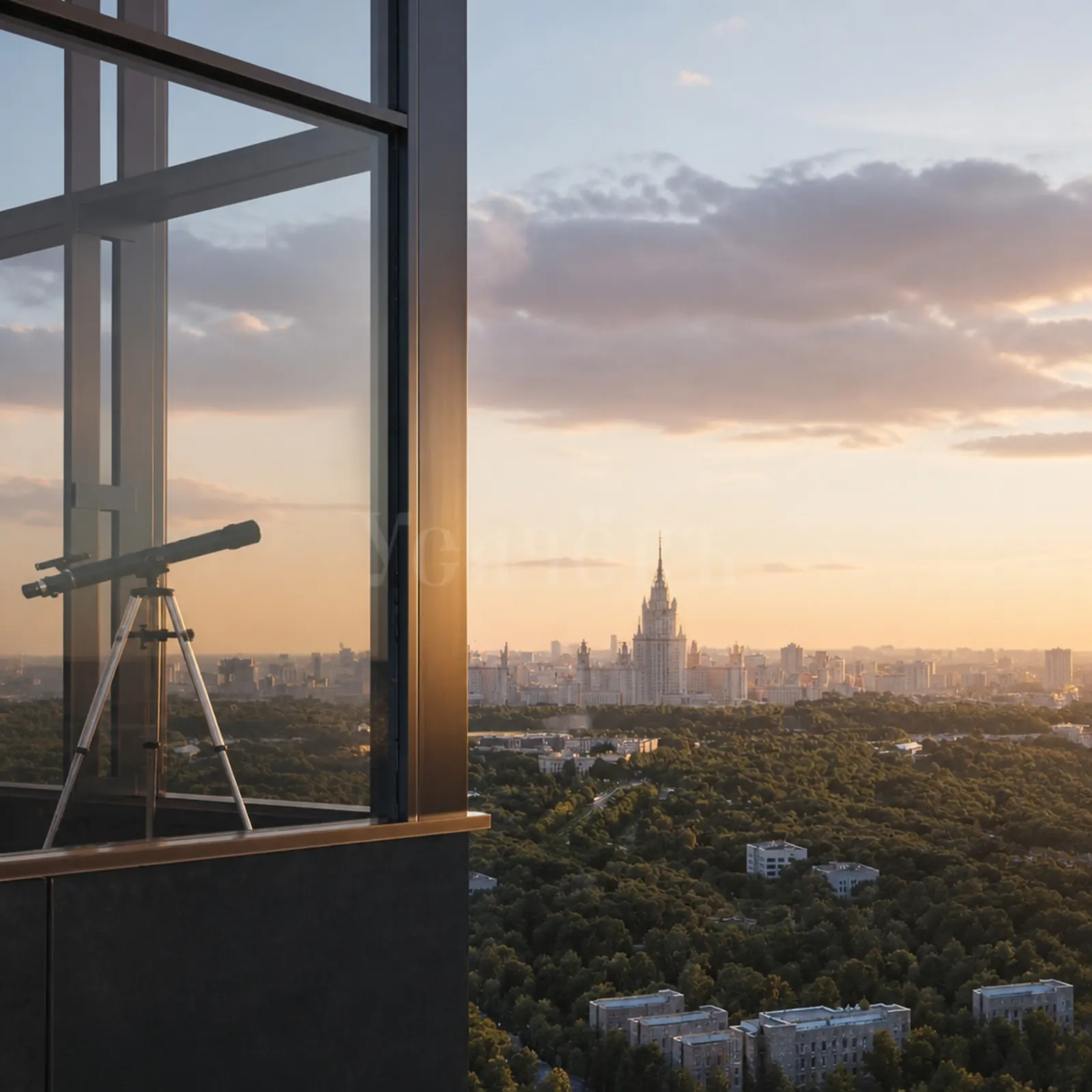 1-комнатная квартира 46,6 м² в ЖК «Файв Тауэрс»